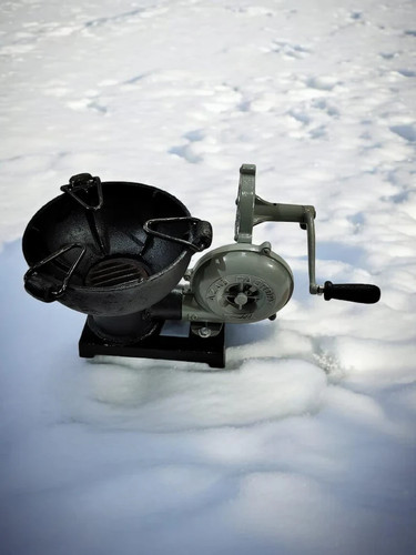 Iron coal forge hand - iron, blower