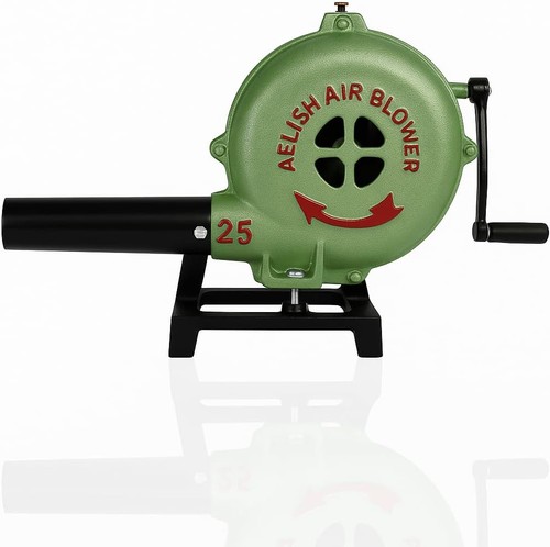Hand crank blacksmithing forge - hand,